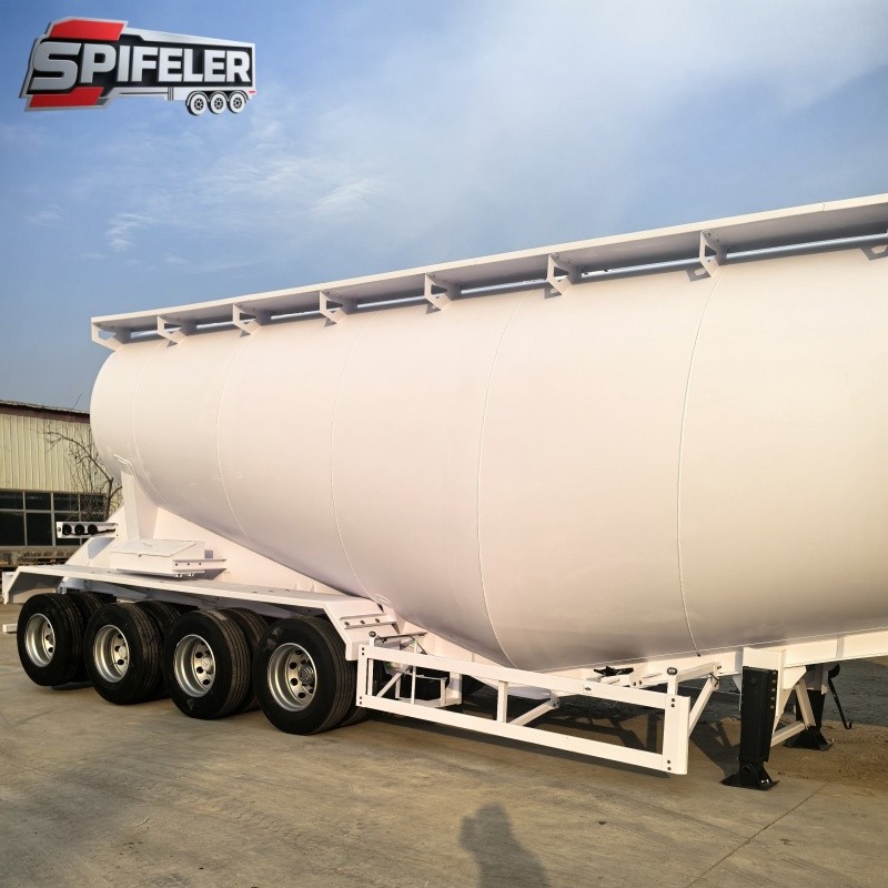 Bulk Cement Tank Semi Trailer factory
